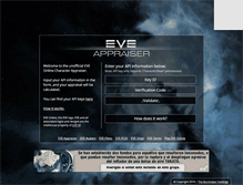 Tablet Screenshot of eve-appraiser.com